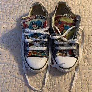 spider man shoes converse